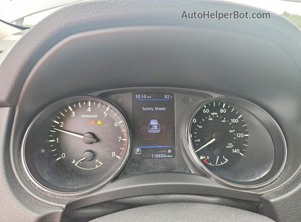 5N1AT2MT9JC709839 2018 NISSAN ROGUE Gray Vista del cuadro de instrumentos