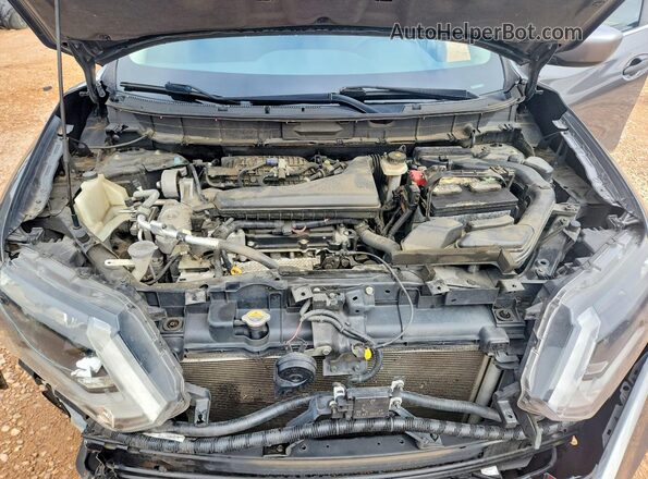 5N1AT2MT9JC709839 2018 NISSAN ROGUE Gray Vista del compartimento del motor