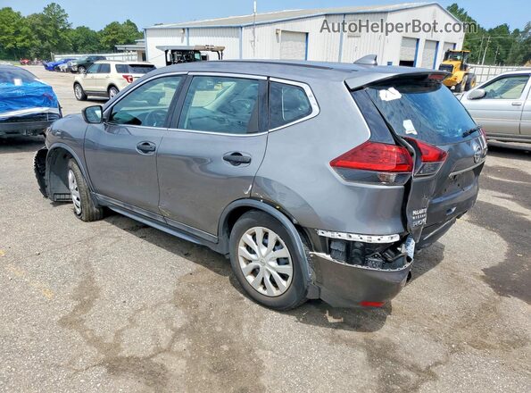 5N1AT2MT9JC717228 2018 NISSAN ROGUE Gray Trasero izquierdo