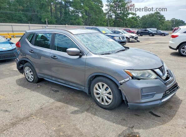 5N1AT2MT9JC717228 2018 NISSAN ROGUE Gray Delantero derecho