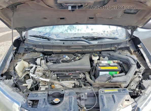 5N1AT2MT9JC717228 2018 NISSAN ROGUE Gray Vista del compartimento del motor