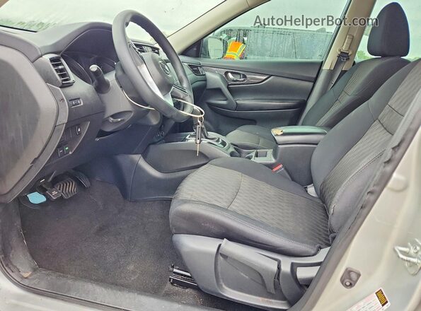 5N1AT2MT9JC765859 2018 NISSAN ROGUE Silver წინა სალონის ხედი