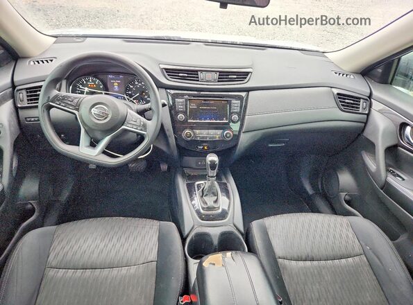 5N1AT2MT9JC765859 2018 NISSAN ROGUE Silver წინა პანელის ხედი