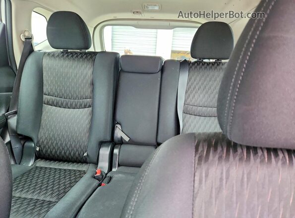 5N1AT2MT9JC765859 2018 NISSAN ROGUE Silver უკანა სავარძლების ხედი