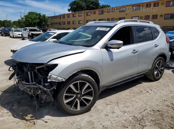 5N1AT2MT9KC768391 2019 NISSAN ROGUE Silver უკანა მარცხენა