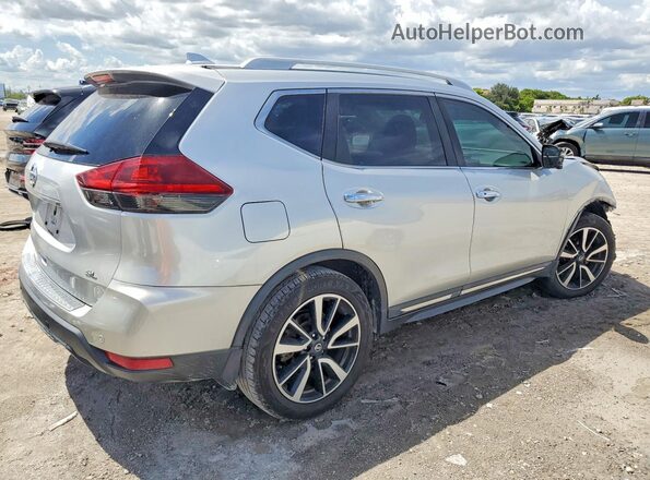 5N1AT2MT9KC768391 2019 NISSAN ROGUE Silver უკანა ხედი