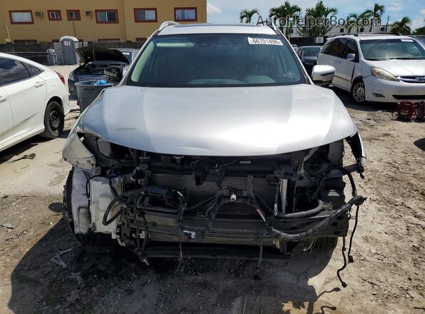 5N1AT2MT9KC768391 2019 NISSAN ROGUE Silver უკანა სავარძლების ხედი
