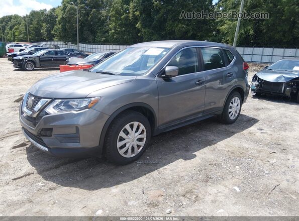 5N1AT2MT9KC773512 2019 NISSAN ROGUE Gray Առջևի ձախ երեք քառորդ տեսարան