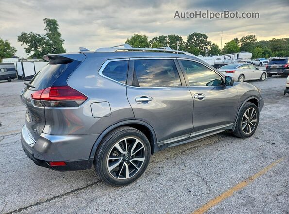 5N1AT2MT9KC777818 2019 NISSAN ROGUE Серый Задняя правая четверть