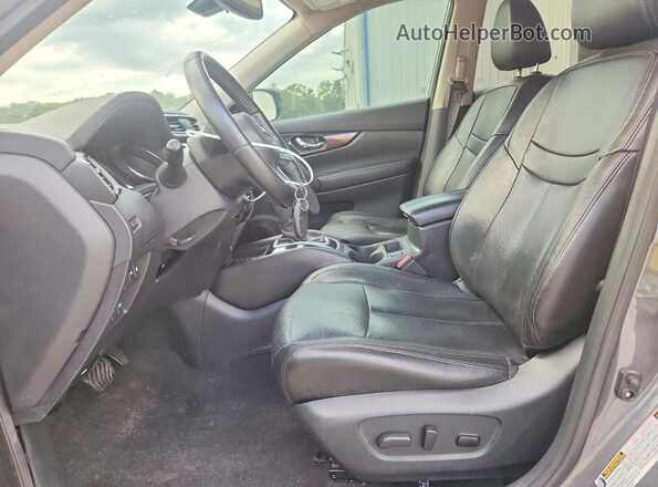 5N1AT2MT9KC777818 2019 NISSAN ROGUE Серый Вид салона спереди