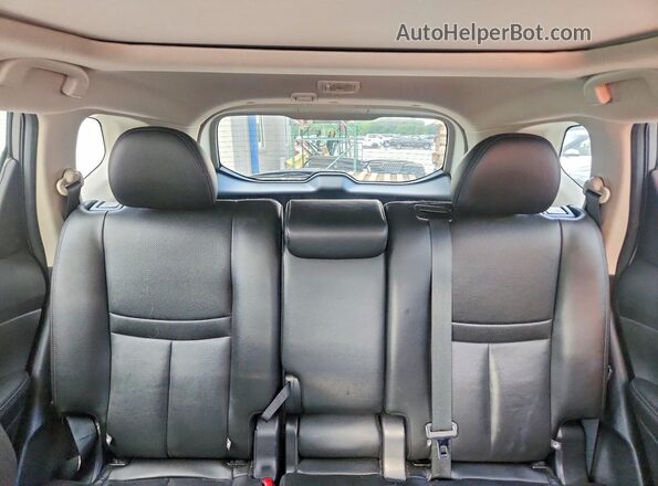 5N1AT2MT9KC777818 2019 NISSAN ROGUE Серый Вид задних сидений