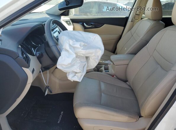 5N1AT2MT9KC794196 2019 NISSAN ROGUE White Vista interior delantera