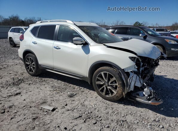 5N1AT2MT9KC794196 2019 NISSAN ROGUE White Delantero derecho
