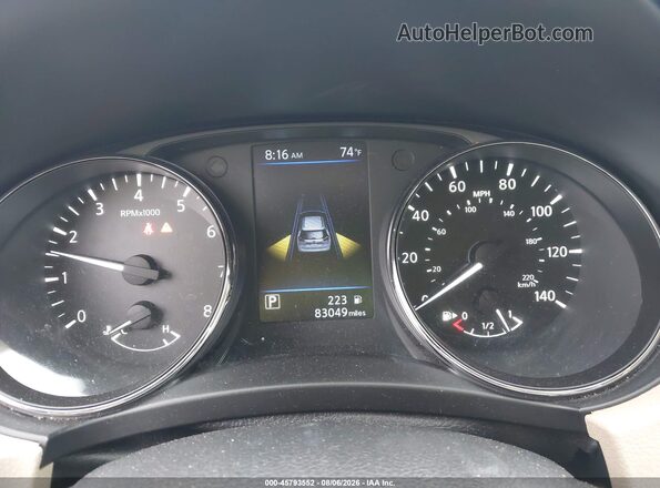 5N1AT2MT9KC812762 2019 NISSAN ROGUE Красный Вид задних сидений