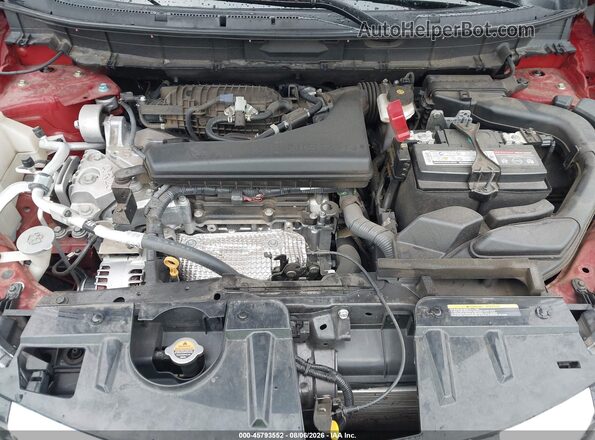 5N1AT2MT9KC812762 2019 NISSAN ROGUE Красный Вид сзади