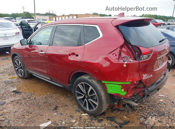 5N1AT2MT9KC812762 2019 NISSAN ROGUE Красный Задняя левая четверть