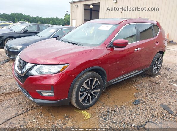 5N1AT2MT9KC812762 2019 NISSAN ROGUE Красный Передняя левая четверть