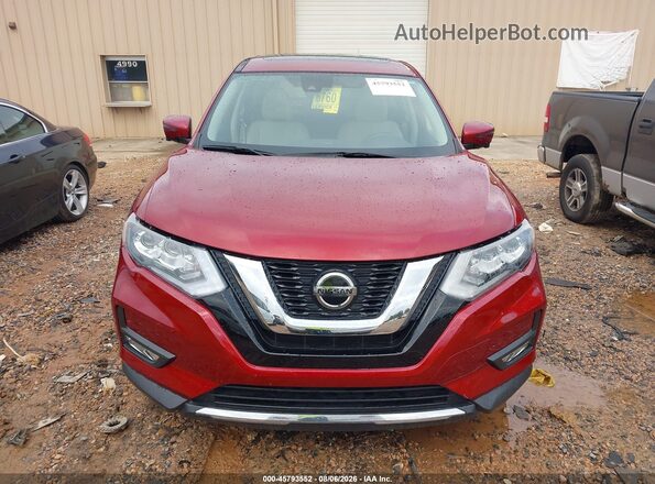 5N1AT2MT9KC812762 2019 NISSAN ROGUE Красный Вид щитка приборов