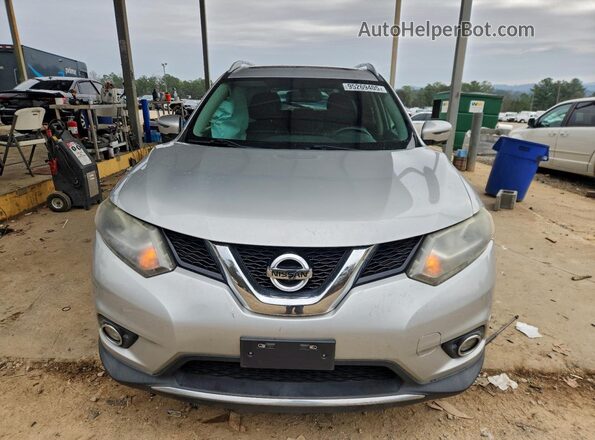 5N1AT2MTXGC759156 2016 NISSAN ROGUE Silver Вид спереду