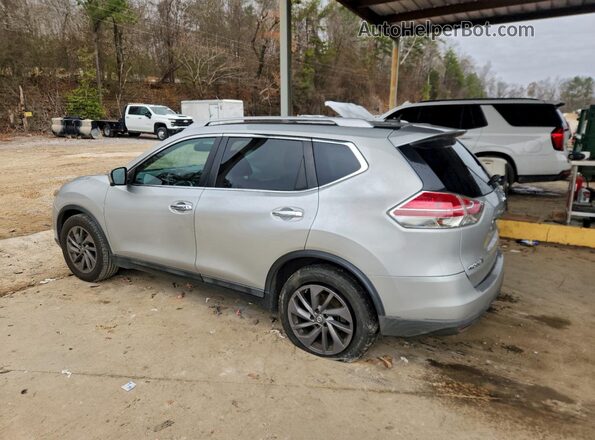 5N1AT2MTXGC759156 2016 NISSAN ROGUE Silver Задня ліва чверть
