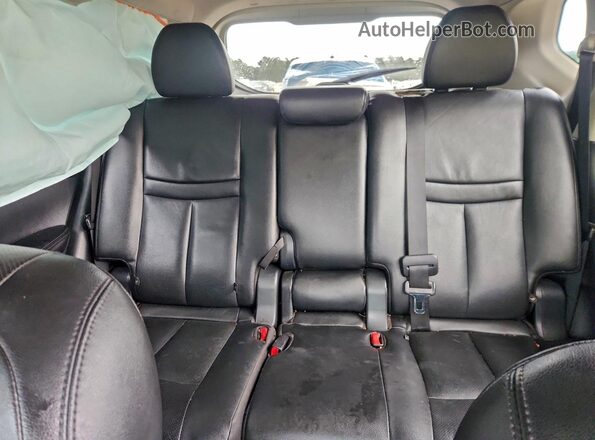 5N1AT2MTXGC759156 2016 NISSAN ROGUE Silver Вид задніх сидінь