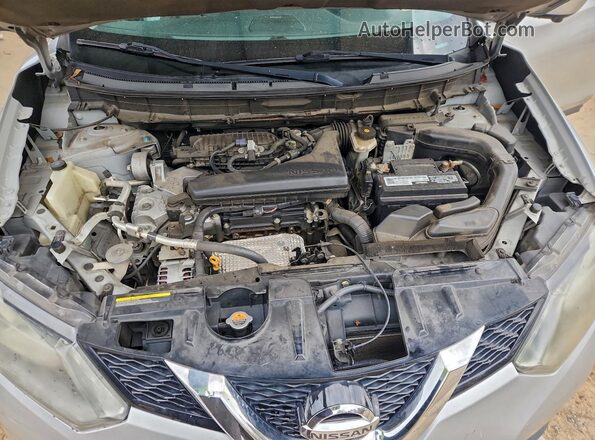 5N1AT2MTXGC759156 2016 NISSAN ROGUE Silver Вид підкапотного простору