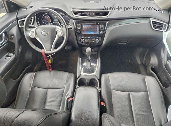 5N1AT2MTXGC759156 2016 NISSAN ROGUE Silver Вид панелі приладів