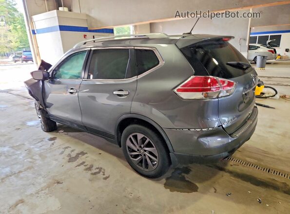 5N1AT2MTXGC765393 2016 NISSAN ROGUE Gray Rear left