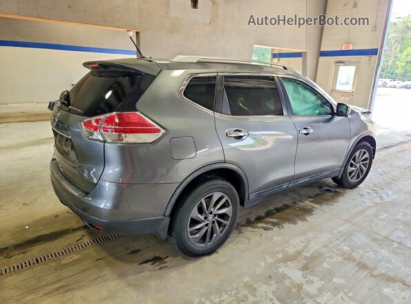 5N1AT2MTXGC765393 2016 NISSAN ROGUE Gray Rear right