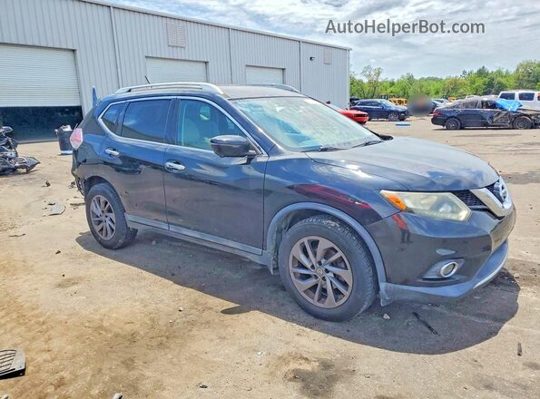 5N1AT2MTXGC779133 2016 NISSAN ROGUE Black Передня права чверть