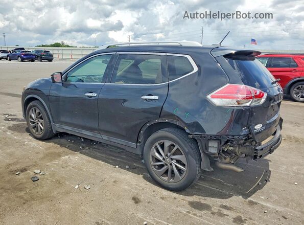 5N1AT2MTXGC779133 2016 NISSAN ROGUE Black Задня ліва чверть