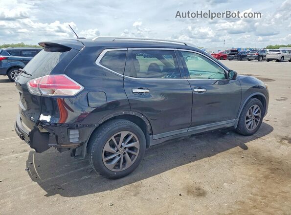 5N1AT2MTXGC779133 2016 NISSAN ROGUE Black Задня права чверть