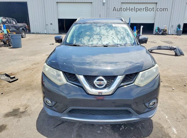 5N1AT2MTXGC779133 2016 NISSAN ROGUE Black Вид спереду