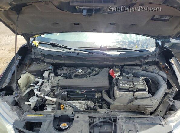 5N1AT2MTXGC779133 2016 NISSAN ROGUE Black Вид задньої частини салону