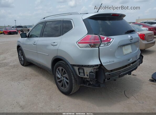 5N1AT2MTXGC915423 2016 NISSAN ROGUE Silver Tył lewy