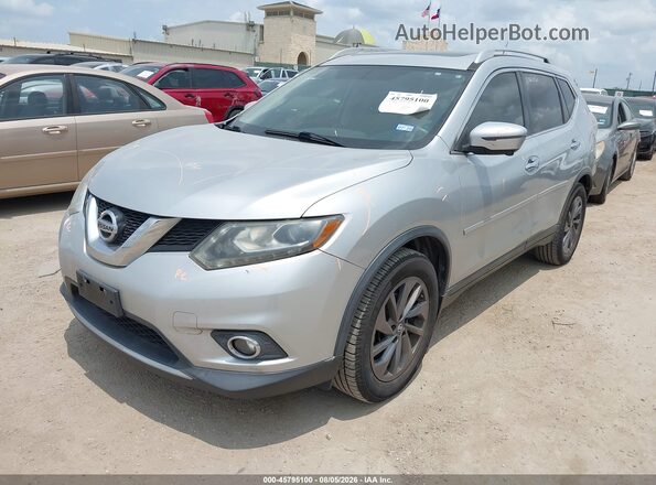 5N1AT2MTXGC915423 2016 NISSAN ROGUE Silver Przód lewy