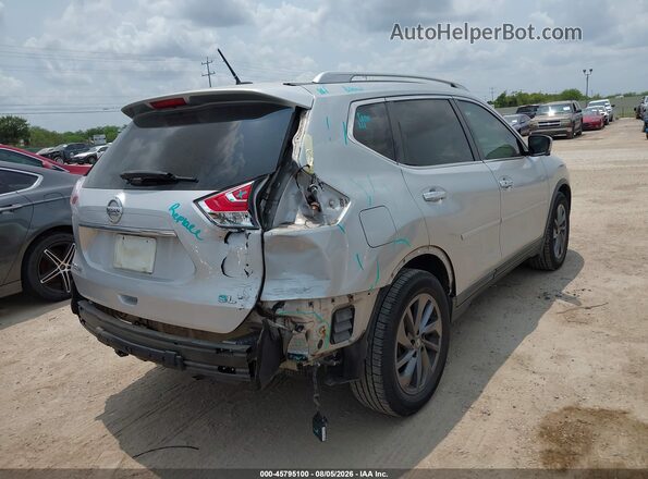 5N1AT2MTXGC915423 2016 NISSAN ROGUE Silver Tył prawy
