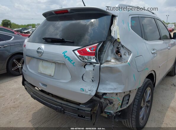 5N1AT2MTXGC915423 2016 NISSAN ROGUE Silver Widok z przodu
