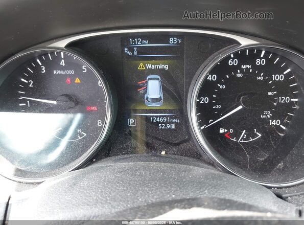 5N1AT2MTXGC915423 2016 NISSAN ROGUE Silver Widok tylnych siedzeń