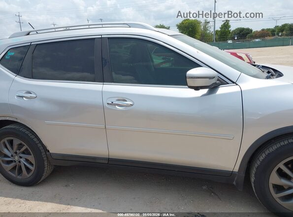 5N1AT2MTXGC915423 2016 NISSAN ROGUE Silver Widok wnętrza 360 stopni
