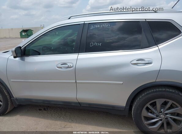 5N1AT2MTXGC915423 2016 NISSAN ROGUE Silver 