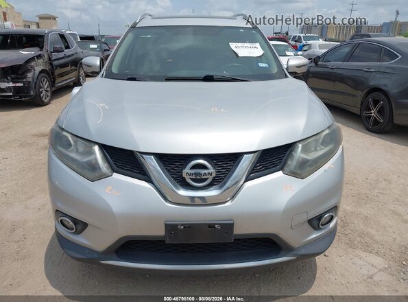 5N1AT2MTXGC915423 2016 NISSAN ROGUE Silver Widok wnętrza z tyłu