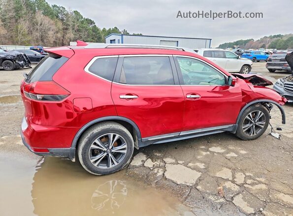 5N1AT2MTXHC751446 2017 NISSAN ROGUE Red Задня права чверть