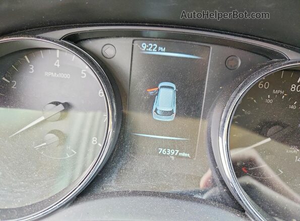 5N1AT2MTXHC751446 2017 NISSAN ROGUE Red Вид щитка приладів