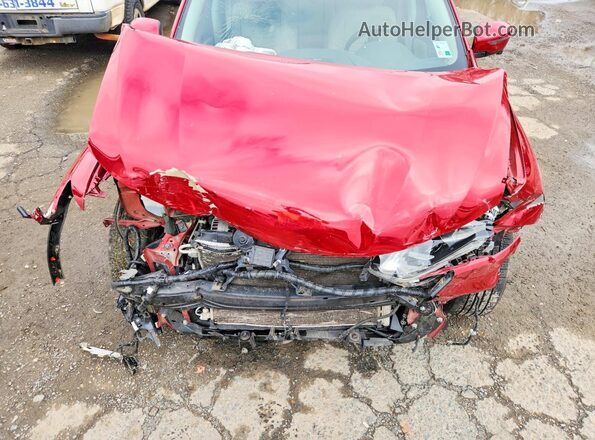 5N1AT2MTXHC751446 2017 NISSAN ROGUE Red Вид задньої частини салону