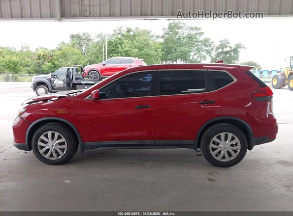 5N1AT2MTXHC834388 2017 NISSAN ROGUE Red 