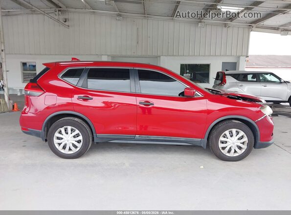 5N1AT2MTXHC834388 2017 NISSAN ROGUE Red Панорамний вид салону 360°