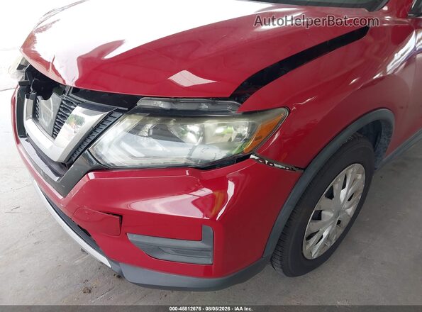 5N1AT2MTXHC834388 2017 NISSAN ROGUE Red 