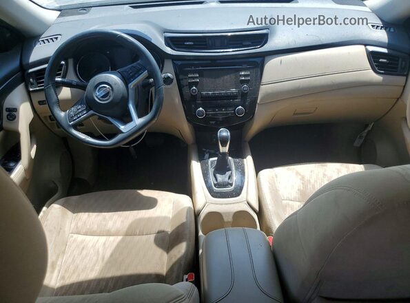 5N1AT2MTXHC837596 2017 NISSAN ROGUE Серый Вид панели приборов