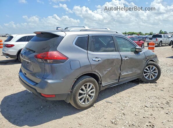 5N1AT2MTXHC837596 2017 NISSAN ROGUE Серый Задняя правая четверть